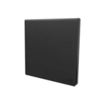 1 Gang 2 Way Switch Black-1A 16A 250V