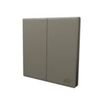 2 Gang 2 Way Switch Grey - 16A 250