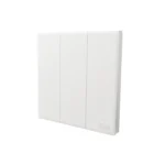 3 Gang 2 Way White - 16A 250V