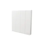 4 Gang 1 Way Switch White -16A 250V